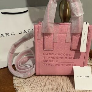 NWT Marc Jacobs Bubblegum Pink Small Tote Bag